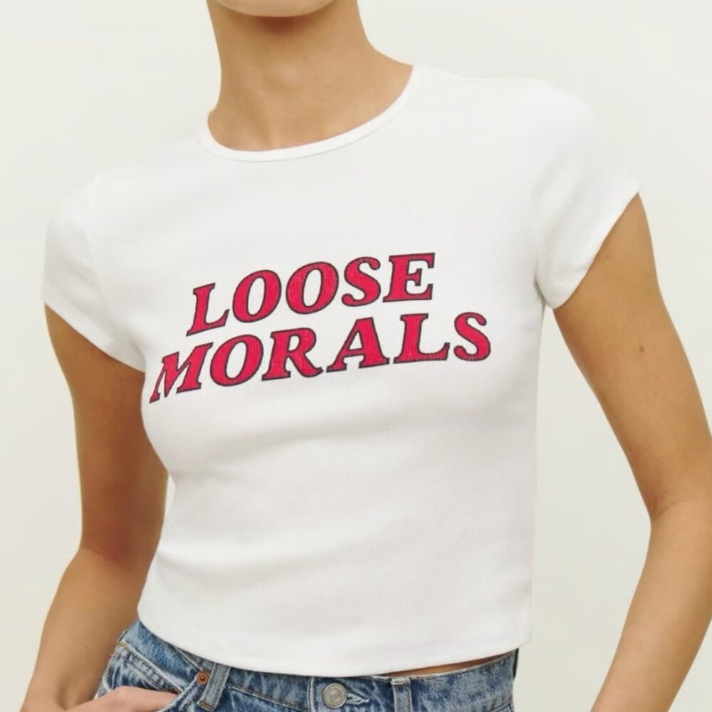 Reformation Muse "Loose Morals" Tee